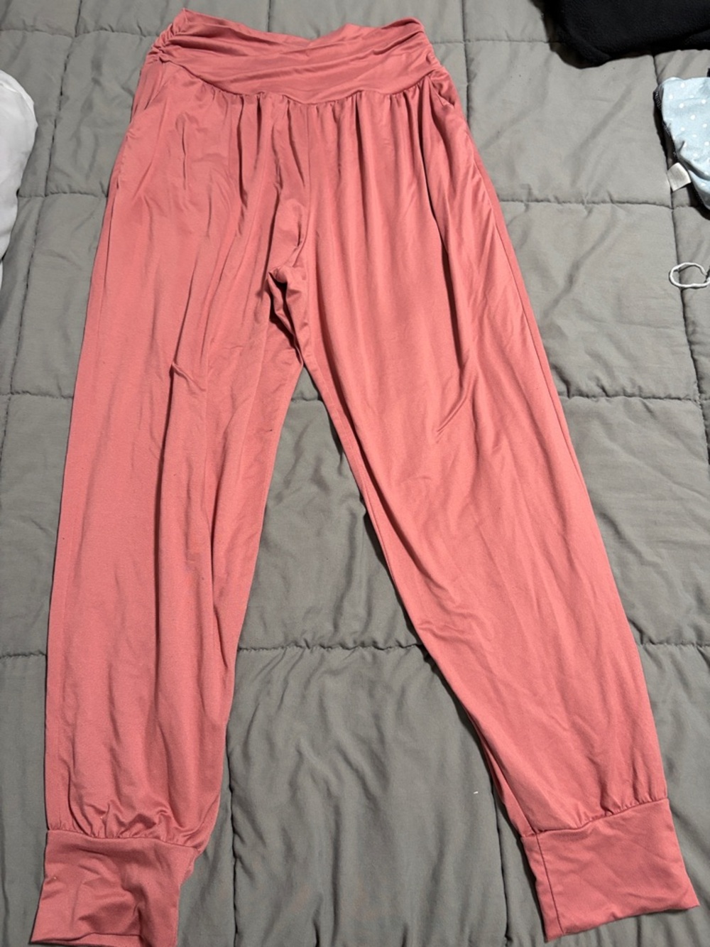 Maternity dibalong Mauve/Pink Relaxed Waistband Pants